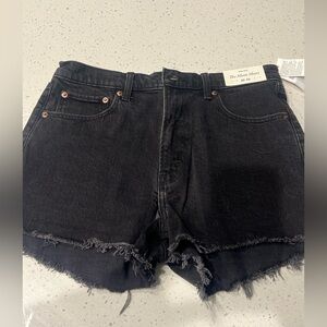 Women's Hollister Black Denim Shorts
